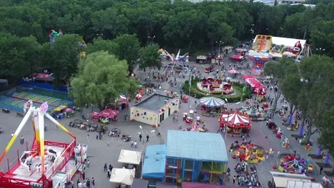 Amusement park 6 스톡 동영상 155809639