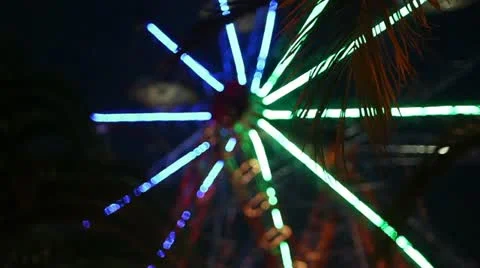 Amusement park  _2 Stock Footage 11890442