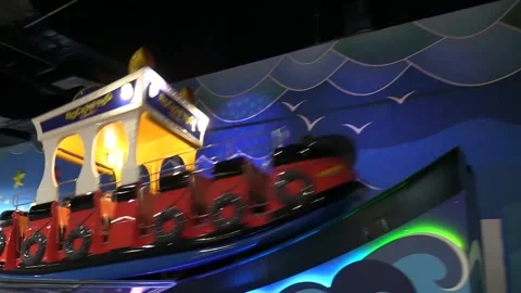 Amusement park. Amusement. Video stock 152097791