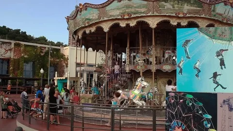 Amusement park and recreation Stock Footage 70973672