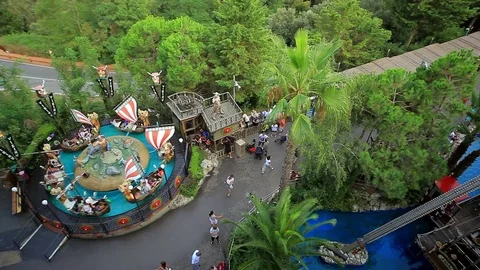 Amusement park and recreation Stock Footage 70973917