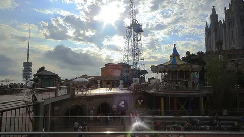 Amusement park and recreation Stock Footage 70974758