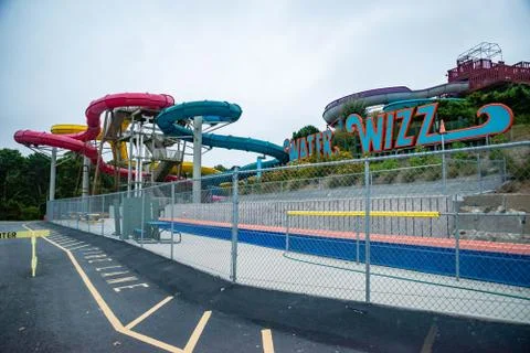 Amusement Park in Cape Code Massachussets, USA Stock Photos