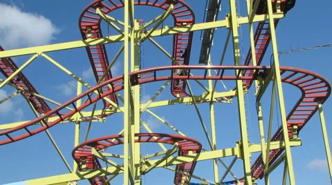 Amusement Park 스톡 동영상 1066177