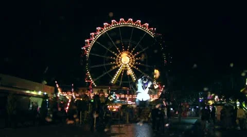 Amusement Park Stock Footage 11620969