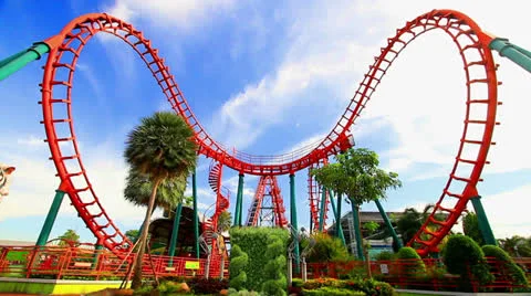 Amusement park Stock Footage 23951068