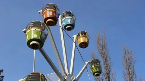 Amusement park 库存影片 46473079