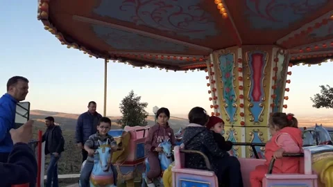 Amusement park Stock Footage 130346132