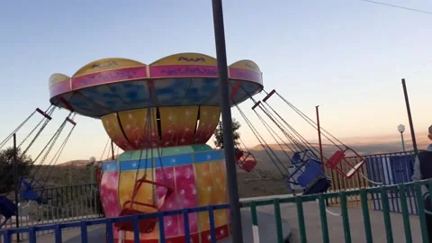 Amusement park Stock Footage 130346769