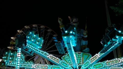Amusement park Video stock 133539140