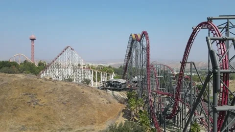 Amusement Park Stock Footage 166248897