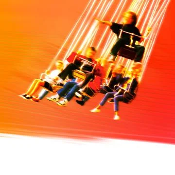 Amusement park Stock Illustration