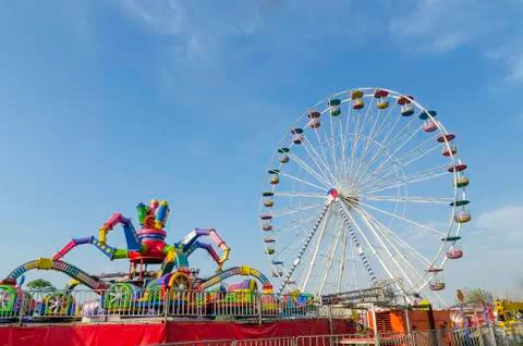 Amusement park Stock Photos