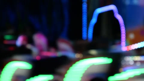 Amusement Park Ride Видео 337125931