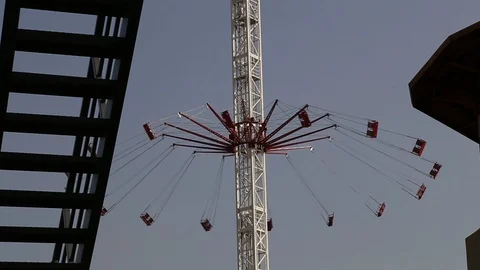 Amusement park in turkey Stock Footage 100604394