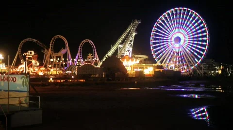 Amusement Park V Stock Footage 583521