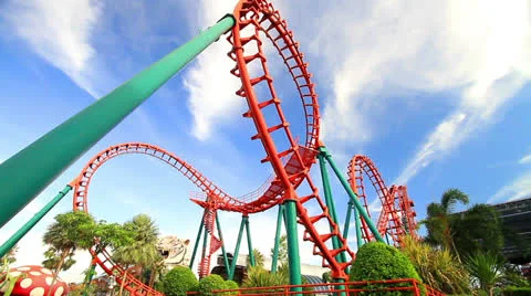 Amusement parks. 動画素材 24772550