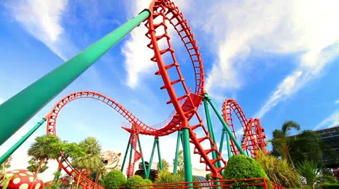 Amusement parks. Видео 24773023