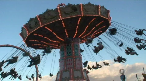 Amusement Ride  1 of 3 Video stock 401082