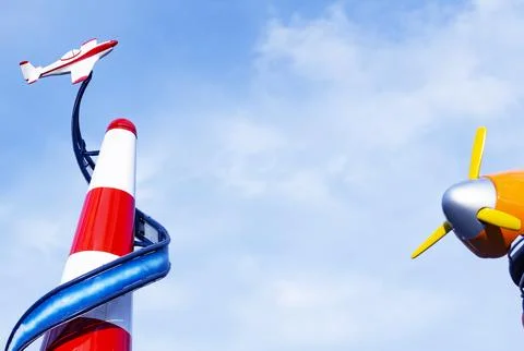Amusement rides Stock Photos