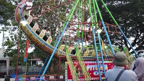 AMUSUMENT PARK 스톡 동영상 243717116