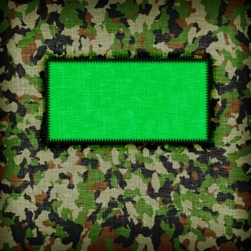Amy camouflage uniform, libya Stock Illustration