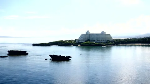 ANA InterContinental Manza Resort 库存影片 332948171