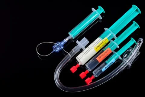 Anaesthesia induction Stock Photos