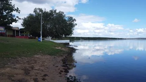 Anage dam Stock Photos