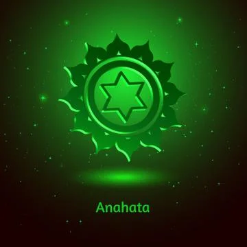 Anahata chakra Stock Illustration