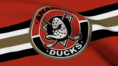 Anaheim Ducks New Flag Loop 動画素材 329925892