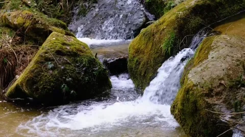Anai Valley Waterfall 库存影片 242222894