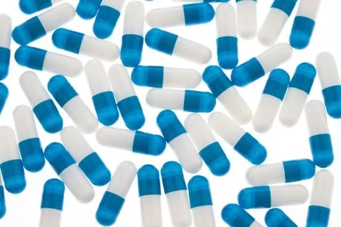 An analgesic tablets capsules Foto stock