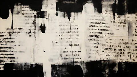 Analog Animated Grunge Texture Visual Stock Footage 263015669