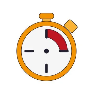Analog chronometer icon イラスト素材