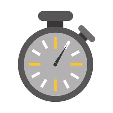 Analog chronometer icon image Illustrazione stock
