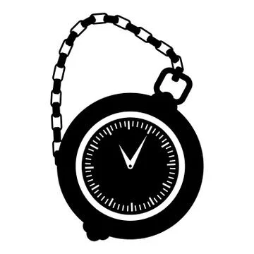 Analog chronometer icon image Illustrazione stock