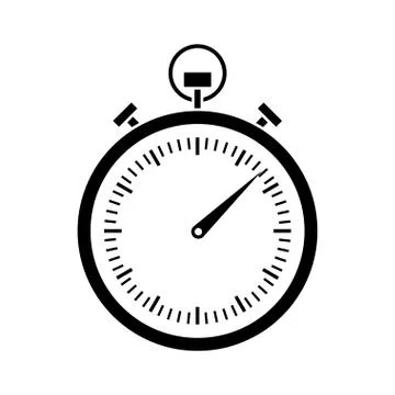 Analog chronometer icon image Stockillustratie