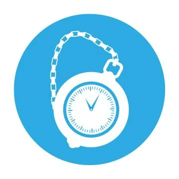 Analog chronometer icon image Stock Illustration