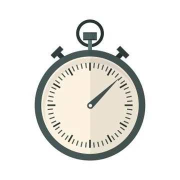 Analog chronometer icon image Stock Illustration