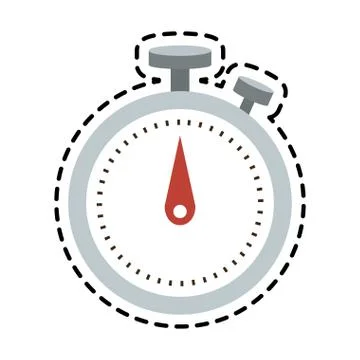 Analog chronometer icon image イラスト素材