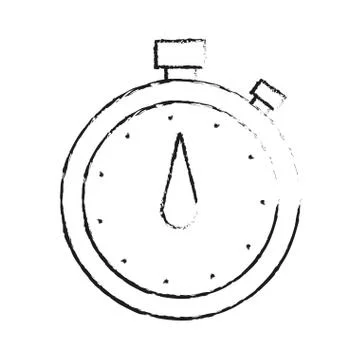 Analog chronometer icon image Stockillustratie
