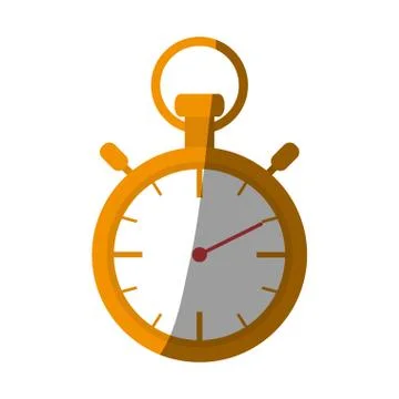 Analog chronometer icon image Stockillustratie