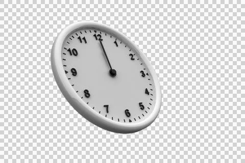 Analog clock Stock Illustration
