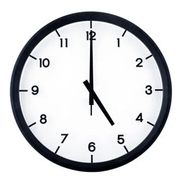 Analog clock Stock Photos
