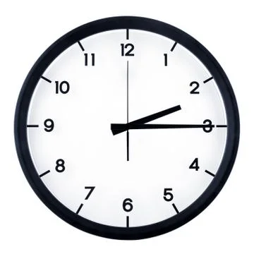 Analog clock Stock Photos