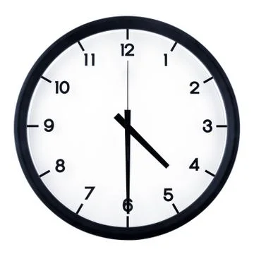 Analog clock Stock Photos