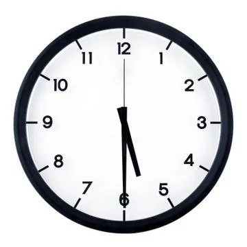 Analog clock Stock Photos