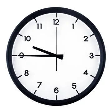 Analog clock Stock Photos