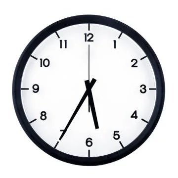 Analog clock Stock Photos